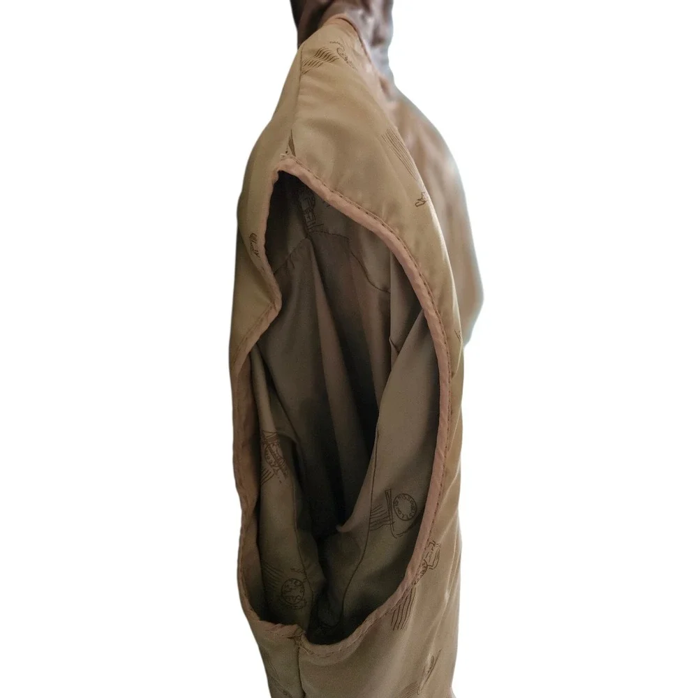 Adventure Bound Originals Mens Brown Leather Bomber Jacket Thinsulate 2X Vintage